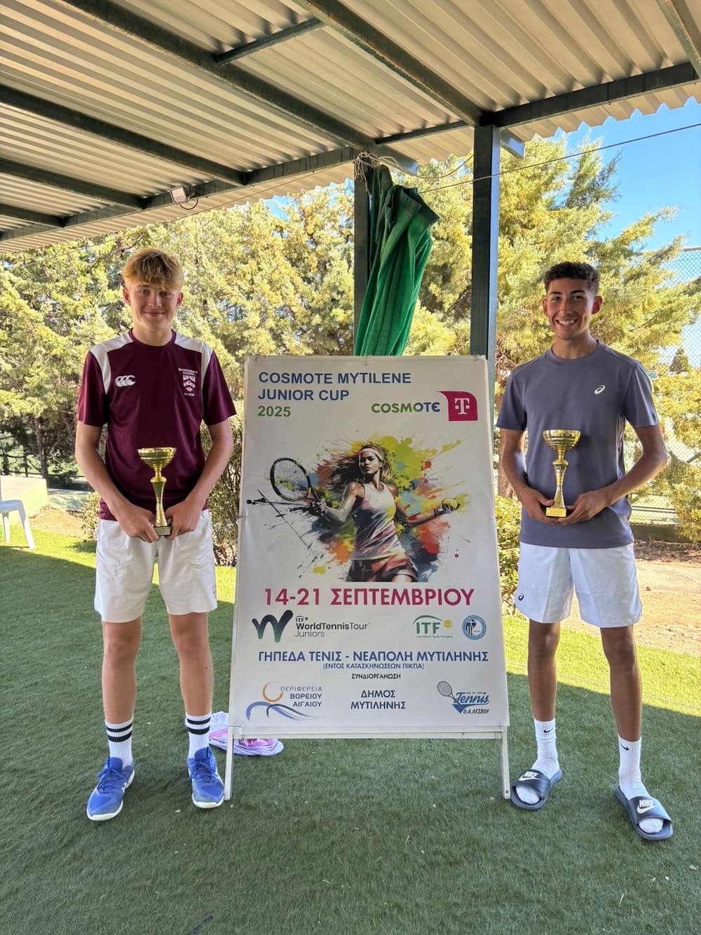 Bromsgrove Pupils Claim International Tennis Title in Greece